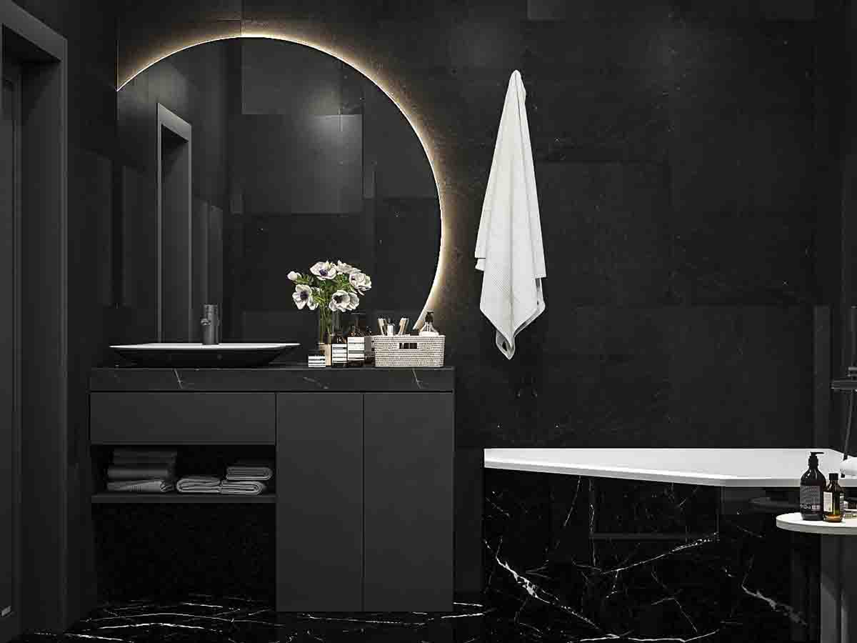 Custom solution - bathroom décor